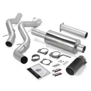 Banks Power Monster Exhaust System w/Black Tip | 2002-2005 Chevy/GMC Duramax LB7/LLY 6.6L (EC/CCLB) | Dale's Super Store