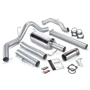 Banks Power Monster Exhaust System w/Chrome Tip | 2003-2004 Dodge Cummins 5.9L (SCLB/CCSB, w/Catalytic Converter) | Dale's Super Store