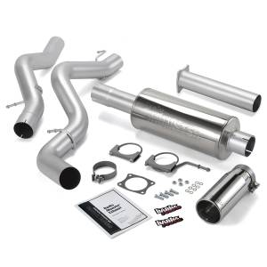 Banks Power Monster Exhaust System w/Chrome Tip | 2006-2007 Chevy/GMC Duramax LBZ 6.6L (SCLB)
