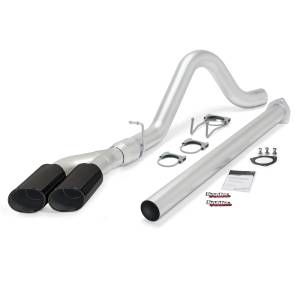 Banks Power Monster Exhaust System w/Black Tip | 2011-2014 Ford Powerstroke 6.7L (CCSB-LB) | Dale's Super Store