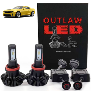 Outlaw Lights - Outlaw Lights LED Headlight Kit | 2016 CAMARO w/o HID | HIGH BEAM | 9005