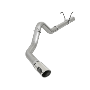 aFe Power Large Bore-HD 4" Stainless DPF-Back w/Polished Tip | 2007.5-2012 Dodge Cummins 6.7L | Dales Super Store