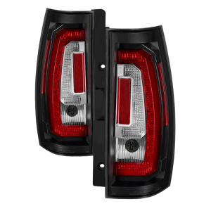 Spyder Black/Red LED Tail Lights | 2007-2014 Chevy/GMC SUV | Dale's Super Store