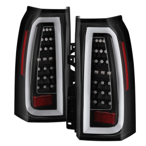 Spyder Black LED Tail Lights | 2015-2017 Chevy Tahoe / Suburban | Dale's Super Store