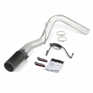 Banks Power Monster Exhaust System w/Black Tip | 2014-17 Ram Cummins 6.7L (CCSB) | Dale's Super Store