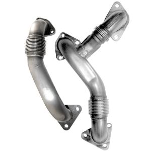 PPE Replacement High Flow Up Pipes (OEM Length) | 2007.5-2010 Chevy/GMC Duramax LMM 6.6L | Dale's Super Store