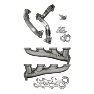 PPE High Flow Exhaust Manifolds & Up Pipes Kit | 2011-2016 Chevy/GMC Duramax?LML 6.6L | Dale's Super Store