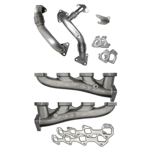 PPE High Flow Exhaust Manifolds & Up Pipes Kit | 2002-2004 Chevy/GMC Duramax?LB7 6.6L | Dale's Super Store