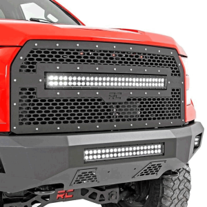 Rough Country Amber LED Marker Kit for RC Mesh Grilles | 2015-2017 Ford F-150 2WD/4WD | Dale's Super Store