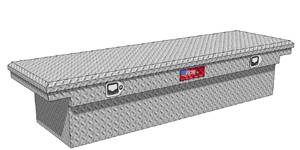 RDS Aluminum - RDS Aluminum Low Profile Crossover Tool Box | RDS71380 | Universal Fitment