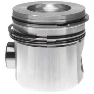 Mahle North America - MAHLE 5.9L Cummins HIGH OUTPUT Piston With Rings (Standard) Set of 6 | 224-3354WR | 2001-2002 Dodge Cummins 5.9L HO