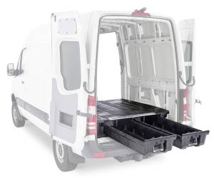 Decked Truck Bed Storage System (144" Wheelbase) | DCKVNMB07SPRT55 | 2007+ Sprinter Van | Dale's Super Store
