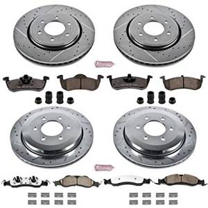 PowerStop - Power Stop Z36 Extreme Truck & Tow Complete Brake Kit | PWR-K4109-36 | 2007-2009 Ford Expedition