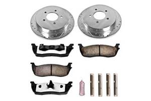 PowerStop - Power Stop Z36 Extreme Truck & Tow Rear Brake Kit (5-Lug) | PWR-K1913-36 | 1997-2003 Ford F150