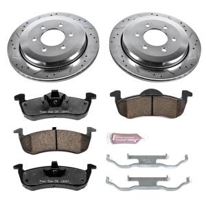 PowerStop - Power Stop Z36 Rear Brake Kit | PWR-K4683-36 | 2007-2014 Ford Expedition