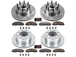 PowerStop - Power Stop Z36 Truck & Tow Complete Brake Kit | PWR-K6820-36 | 2012-2018 Ford F250