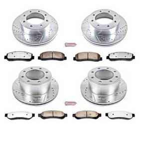 PowerStop - Power Stop Z36 Truck & Tow Complete Brake Kit | PWR-K2895-36 | 2007-2010 Ford HD
