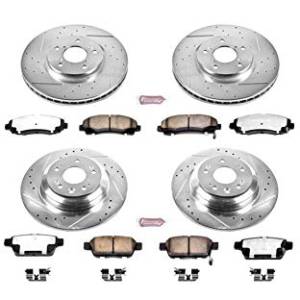 PowerStop - Power Stop Z36 Truck & Tow Complete Brake Kit | PWR-K5459-36 | 2009-2011 Ford F250