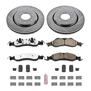 PowerStop - Power Stop Z36 Front Towing Brake Kit | PWR-K4682-36 | 2007-2009 Ford Expedition