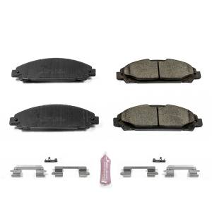 PowerStop - Power Stop Z17 Evolution Plus Ceramic Front Brake Pads | 17-1792 | 2015+ Ford Mustang