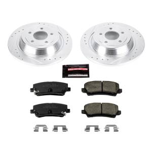 PowerStop - Power Stop Z23 Evolution Sport Front Brake Package | K6809 | 2015-2017 Ford Mustang