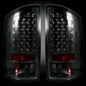 Factory Style 07 08 Dodge RAM Smoked Red Tail Light !High Power LED BackUp Bulb 