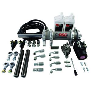 Performance Steering Components (PSC) - PSC Full Hydraulic Steering Kit Rear Steer w/ 2.5 Ton Rockwell Axle | FHK300RS | Multi-Vehicle Fitment