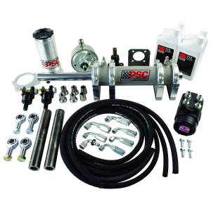 Performance Steering Components (PSC) - PSC Full Hydraulic Steering Kit (2.5 Ton Rockwell Axle) 46 Inch and Larger Tire Size | FHK300P | Multi-Vehicle Fitment