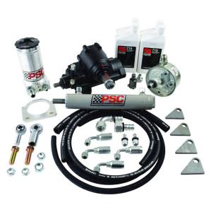 Performance Steering Components (PSC) - PSC Cylinder Assist Steering Kit | SK336 | 1988-1999.5 GM 4WD w/ Straight Axle Conversion 