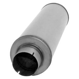 AP Emissions - AP Exhaust Xlerator Performance Stainless Steel Muffler with Inlet / Outlet Neck | APEXS2772 | Multi-Vehicle Fitment