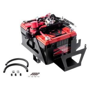 Genesis Offroad - Genesis Offroad Dual Battery Kit (200 Amp Isolator) | 131-JKDBK2AG3E | 2007-2011 Jeep Wrangler