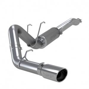 MBRP Performance Exhaust - MBRP 4" Resonator Back Single Side Pro Series Exhaust | S5247304 | 2017+ Ford SuperDuty