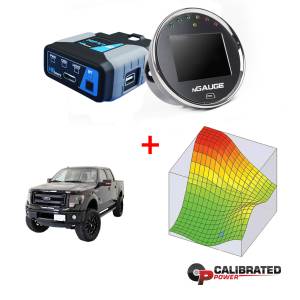 Calibrated Power - EcoBoost N Gauge Support Pack w/ Tuner Option by Calibrated Power | 2011-2014 Ecoboost 3.5L