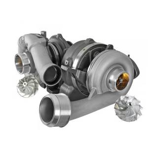 Ford 6.4 Turbocharger Set w/ Upgraded Billet Wheels | High & Low Pressure | 479514