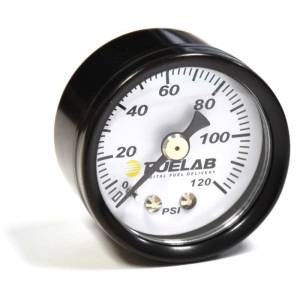 Fuelab - Fuelab 1.5" Fuel Pressure Gauge (0-120 PSI) | Universal Fitment