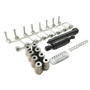 Ford 6.4 Powerstroke Injector Sleeve Cup Tool Kit | Injector Cups + Lines + Tool + Seals | 8C3Z9N951A