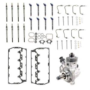 Freedom Injection - 6.7L Powerstroke Injector Super Kit | Injectors + Pump + Lines + Gaskets | 2011+ Ford Powerstroke 6.7L