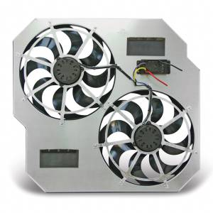 Flex-A-Lite - Flex-A-Lite Direct-Fit Dual Electric Cooling Fans | FX104641 | 2003-2009 Dodge Cummins 5.9/6.7L