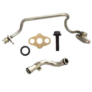 NEW Ford 6.0 Powerstroke Updated Turbo Oil Feed Line Kit | 3C3Z9T516A,  6C3Z9T515A