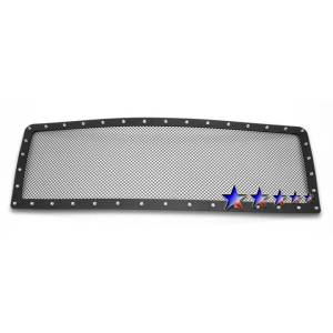 Dale's Billet Grilles - 2009-2014 Outlaw Black Mesh Grille with Rivets | Will not fit F-150 Raptor