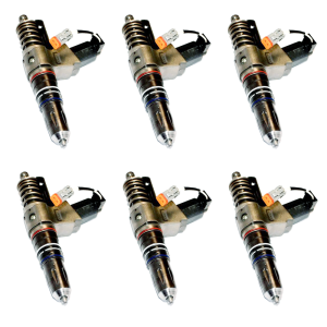Cummins N14 Celect Fuel Injector Set | 3411766, 3409975, EX631766