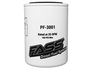FASS Particulate Filter part number PF-3001 for Universal Fitment