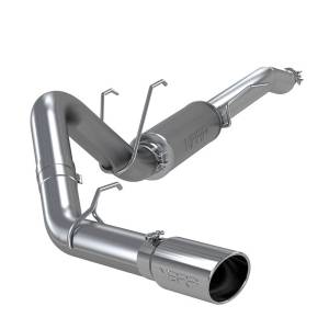 MBRP Performance Exhaust - MBRP 4" DPF Back Single Side Installer Series Exhaust | S6242AL | 2008-2010 Ford Powerstroke 6.4L