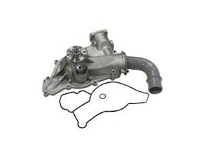 7.3 Powerstroke Water Pump part number F81Z8501CRM for 1994-2003 Ford Powerstroke 7.3L.  this part carries a warranty.