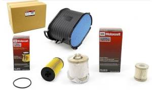 OEM 6.0 Powerstroke Air, Fuel & Oil Filter Kit | 3C3Z-6731-AA, 3C3Z-9N184-CB, 4C3Z-9601-AA | 2003-2007 Ford Powerstroke 6.0L