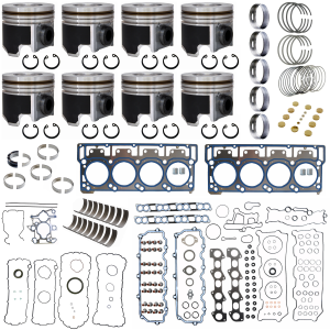 6.0 Powerstroke Engine Overhaul Kit (20mm) | Pistons + Bearings + Gaskets