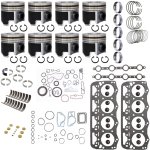 7.3L Powerstroke Engine Overhaul Kit | Pistons + Bearings + Gaskets
