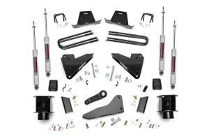 Rough Country 5in Suspension Lift Kit with Coil Springs, Radius Drops for the 2013-2015 RAM Cummins 3500 4WD