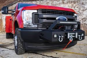 Rough Country Winch Mount Front Bumper | 2017-2020 Ford SuperDuty 2/4WD