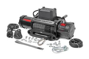 Rough Country 12000lb Pro Series Winch with Synthetic Cable, part number PRO12000S